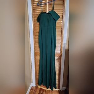 Balticborn Reims bodycon gown green